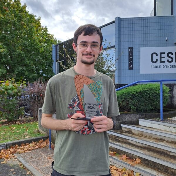Un étudiant de CESI Toulouse lauréat du Prix Thales Solidarity 2025